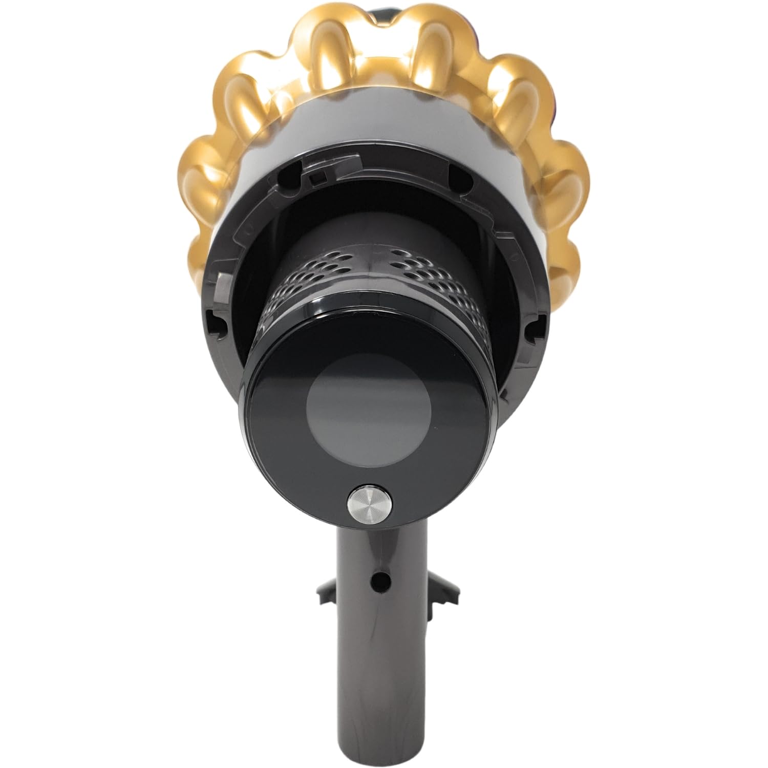 970142-02 - Carcasa principal del motor con ciclón compatible con Dyson V11 SV14 batería de tornillo, color dorado, equivalente a 970142-01
