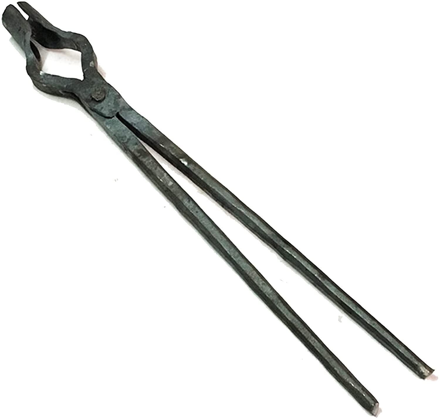 Pinzas de Herrero Pinzas de Cuchillos Hoja Redonda Pinzas de Boca Redonda 45/50/100 cm Pinzas Herrero Superiores para Yunque Ingeniero fabricación Cuchillos Forja de Herrero