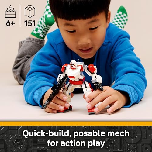 LEGO Star Wars Clone Shock Trooper Mech Building Toy for Boys & Girls - Poseable Star Wars Figure W/Pretend Play Blaster & Stud Shooter for Kids & Fans, Ages 6+ - Gift Idea for Birthdays - 75448 - image 2