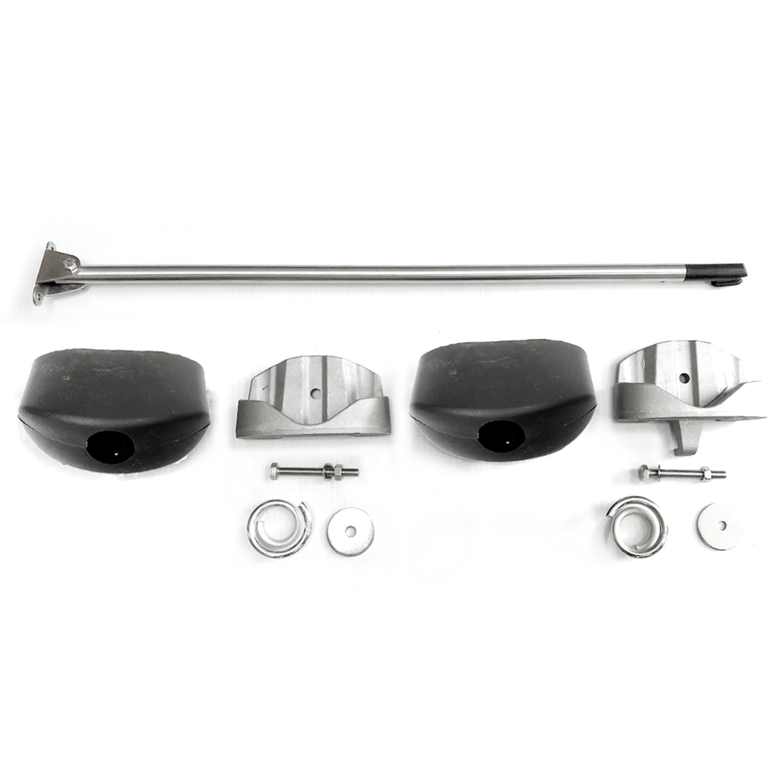NIUPARTS Support Bracket Arm Stainless & Mounting Base Metal