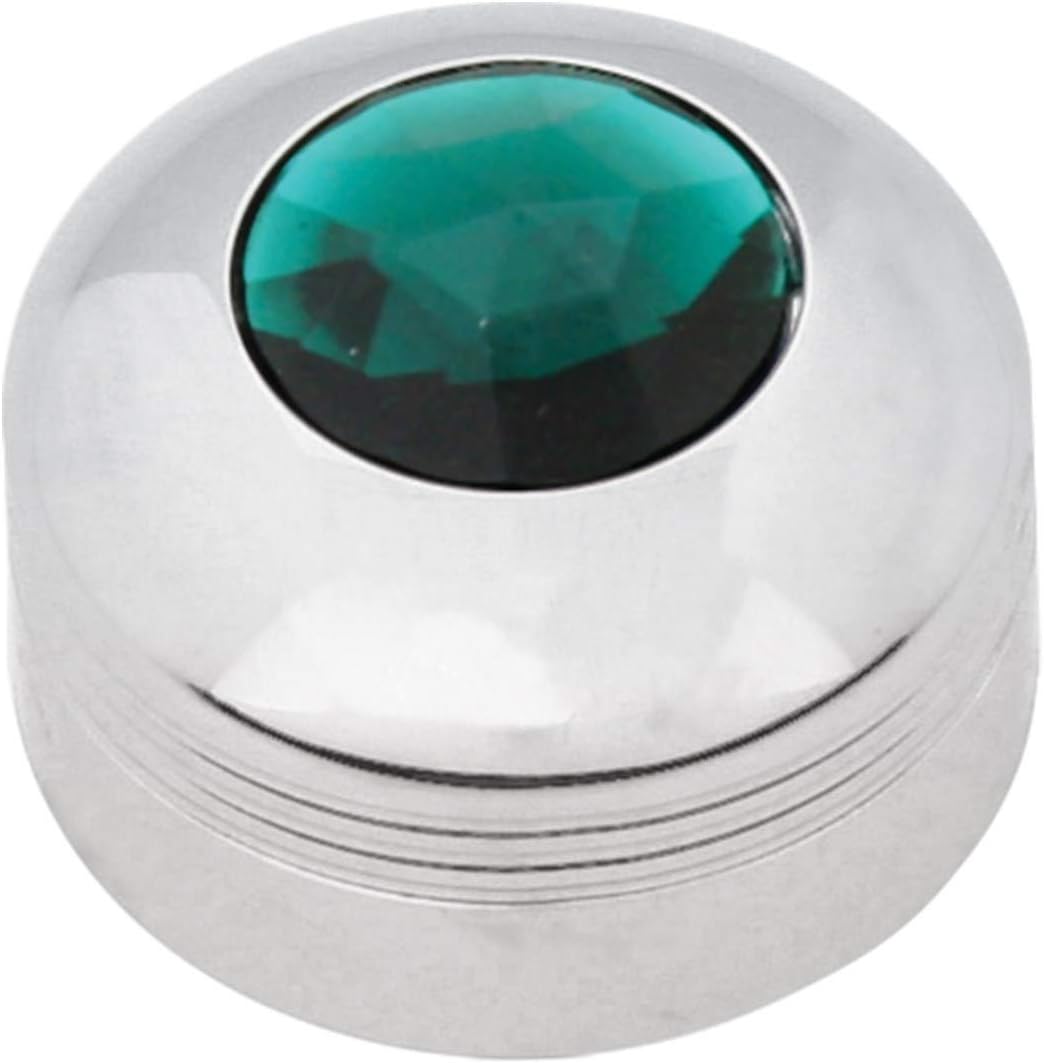GG Grand General 69055 Chrome Plastic A/C Knob with Red Jewel for Kenworth 2002 Up
