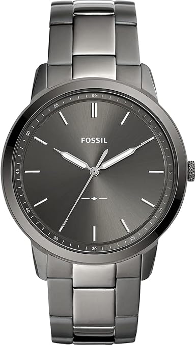 Quartz Stainless Steel Three-Hand Watch 