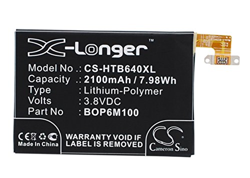 Replacement battery for HTC   Mobile, SmartPhone Battery   0P6B640, 0P8B200, HTC6515L, M5, One M8 Mini, One Mini 2, One Remix