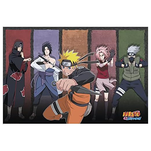GB Eye ABYDCO759 Maxi Poster Naruto Allies 61 x 91.5cm