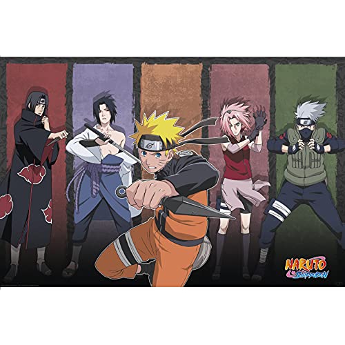 GB Eye ABYDCO759 Maxi Poster Naruto Allies 61 x 91.5cm