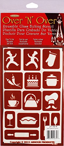 Armour ARM21.1674 Over N Over Stencil What's Cooking