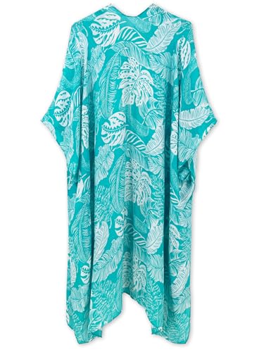 Image of Spicy Sandia Kimonos for Women Floral Beach Cover Up Loose Swimsuit Bathing Suit Coverup Cardigan for Summer Swimwear