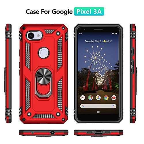 La coque BestST pour Google Pixel 3A 2019 offre une protection renforcée avec un anneau pratique.