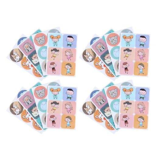 GLEAVI 108 Unidades Adesivos De Mosquito Adesivos Infantis Adesivos Repelentes De Mosquitos Pulseiras Repelentes De Mosquitos Pulseira Fidget Para Crianças Ar Livre Filho Acessórios Pano