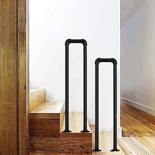 Rampes d'escalier de transition en U : garde-corps robuste et épuré