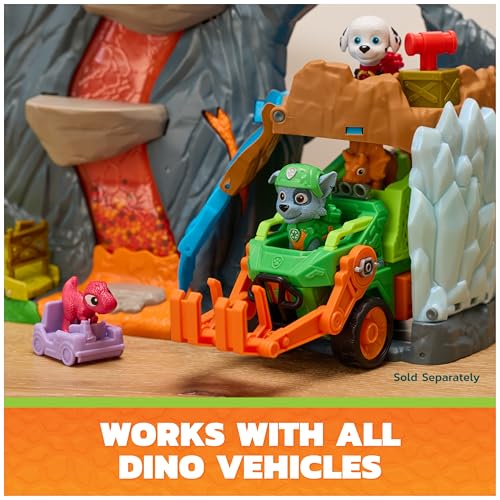 PAW Patrol The Dino Movie Super Lava Blast Volcano Playset with 2 Figures by PAW PATROL - Used condition - Image 5