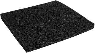 generic 1Pc Esponja Grande Espuma De Sump Preto Prática Compatível Densidade De Filtro Acessórios De Recife De Alta Densidade Limpeza De Carbono Infundido Mídia Ativada Buraco Material