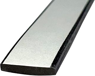 ESI Solid Rectangle 70 Duro Rubber Seal with Tape, Choose Size (EPDM Dense Rubber, 0.14 inch Height; 0.75 inch Width; 25' Length) Multiuse Weatherstripping Gasket Protects Against The Elements