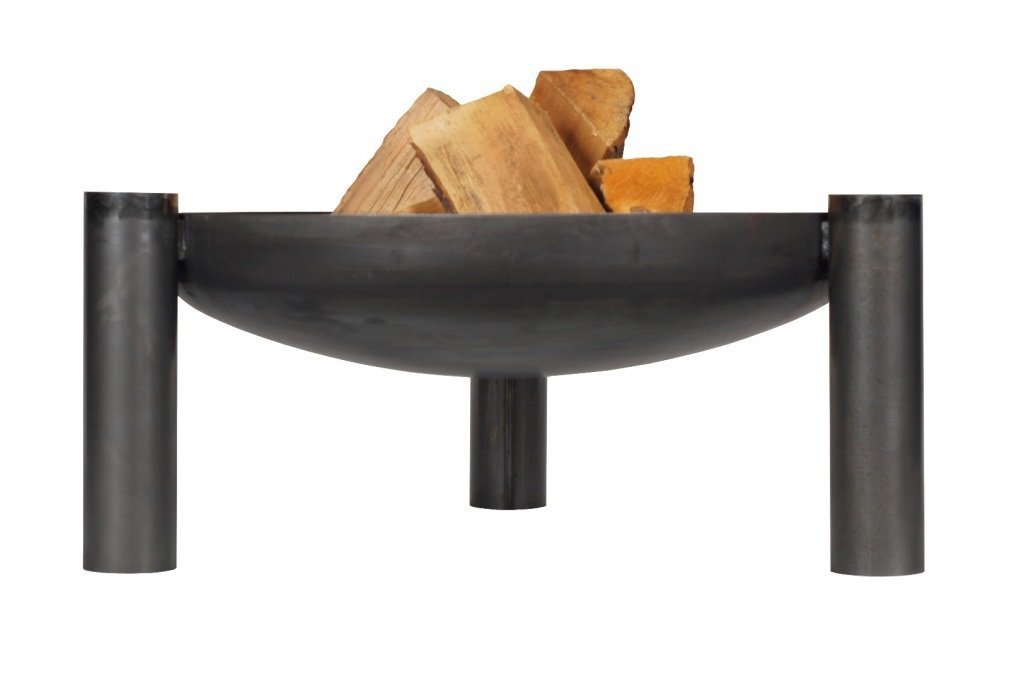 Braciere PAN 38 in acciaio non trattato in tre misure (Ø 60 cm)