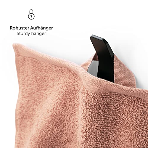 Blumtal Premium 2-TLG. Saunatuch Set 80x200cm - Saunahandtuch Oeko-TEX Zertifiziert, 100% Baumwolle, Frottier XXL- Saunatücher… – Ansicht 4