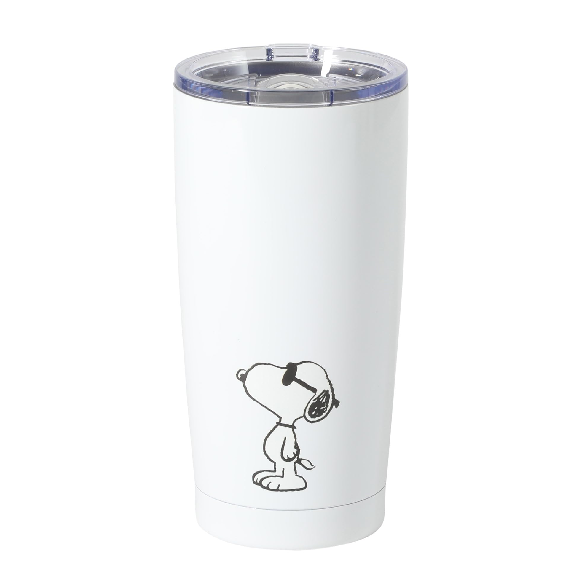 Snoopy Stay Chill 17 oz Insulated Stainless Steel Tumbler with Lid, Double Wall Thermal D…
