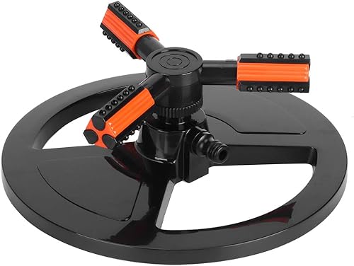 Aspersor de jardín, estable y duradero, ángulo ajustable, ahorro de agua, conveniente para regar el césped, regar flores, enfriamiento de techo para