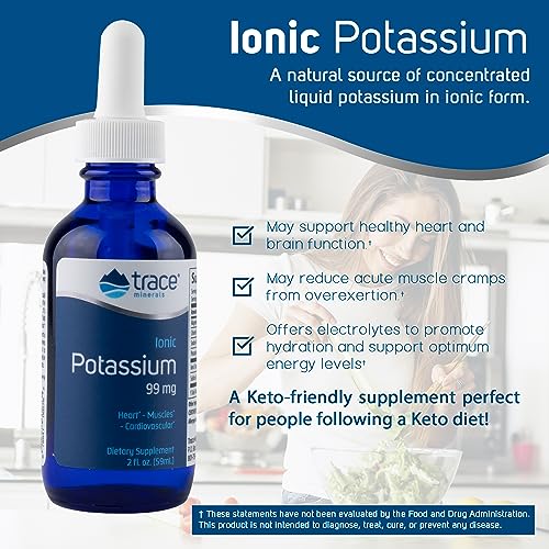 Trace Minerals IOP01 Liquid Ionic Potassium Dietary Supplement thumb #1