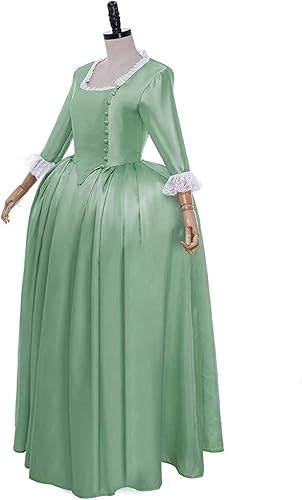 Vista 3 de Disfraz musical de Hamilton Elizabeth Schuyler Angelica Peggy para mujer