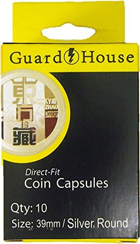 Caja Guardhouse de 10 Portamonedas para Rondas Plateadas 39mm miniatura 1