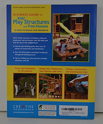Ultimate Guide to Kids Play Structures and Tree Houses: 10 Easy-to-build, Fun Projects - Thumbnail 2