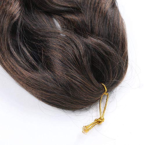 Lmzim 6 Pack French Curly Braiding Hair Pre Stretched Bouncy Braiding Hair 22 Inch French Curl Braiding Hair Loose Wavy Braiding Hair Pre Streched 75/Pack French Curls Synthetic Hair Extensions T30 #TOP5