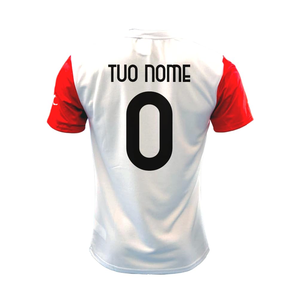 Maglia Replica Ufficiale AC Milan 2025/2026 – Adulto/Bambino – Prodotto Autorizzato – Personalizzabile con Nome e Numero