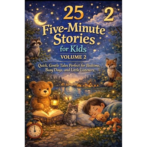 25 Five-Minute Stories for Kids &ndash; Volume 2 Audiolibro Por Harry Whitman arte de portada