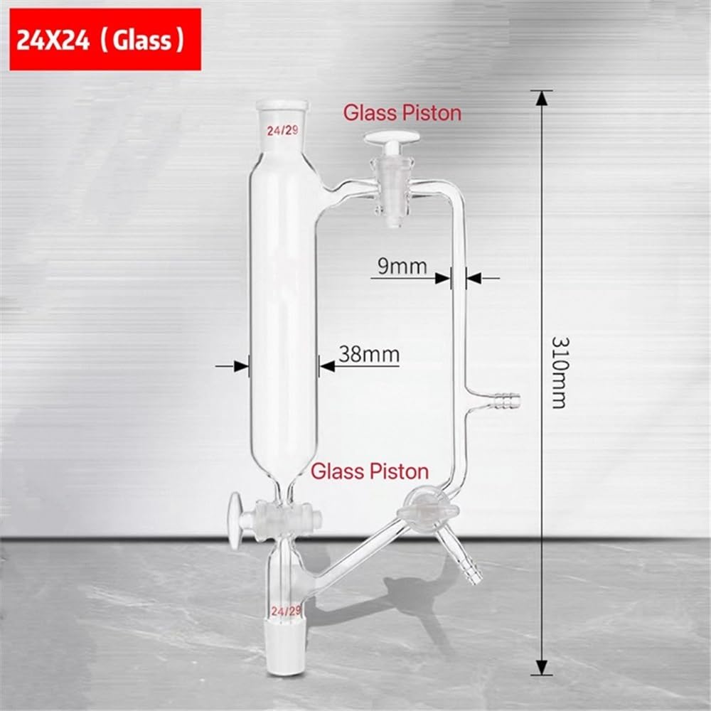 Szklany odbiornik próżniowy 19X2/24X2/29X2 Sprzęt laboratoryjny