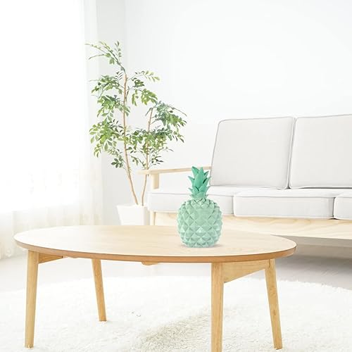 Miniatura 5 de Alcancía de piña de resina, alcancía de dinero para niños, banco de piñas, dinero creativo, alcancía de cerámica, para niña, caja de almacenamiento