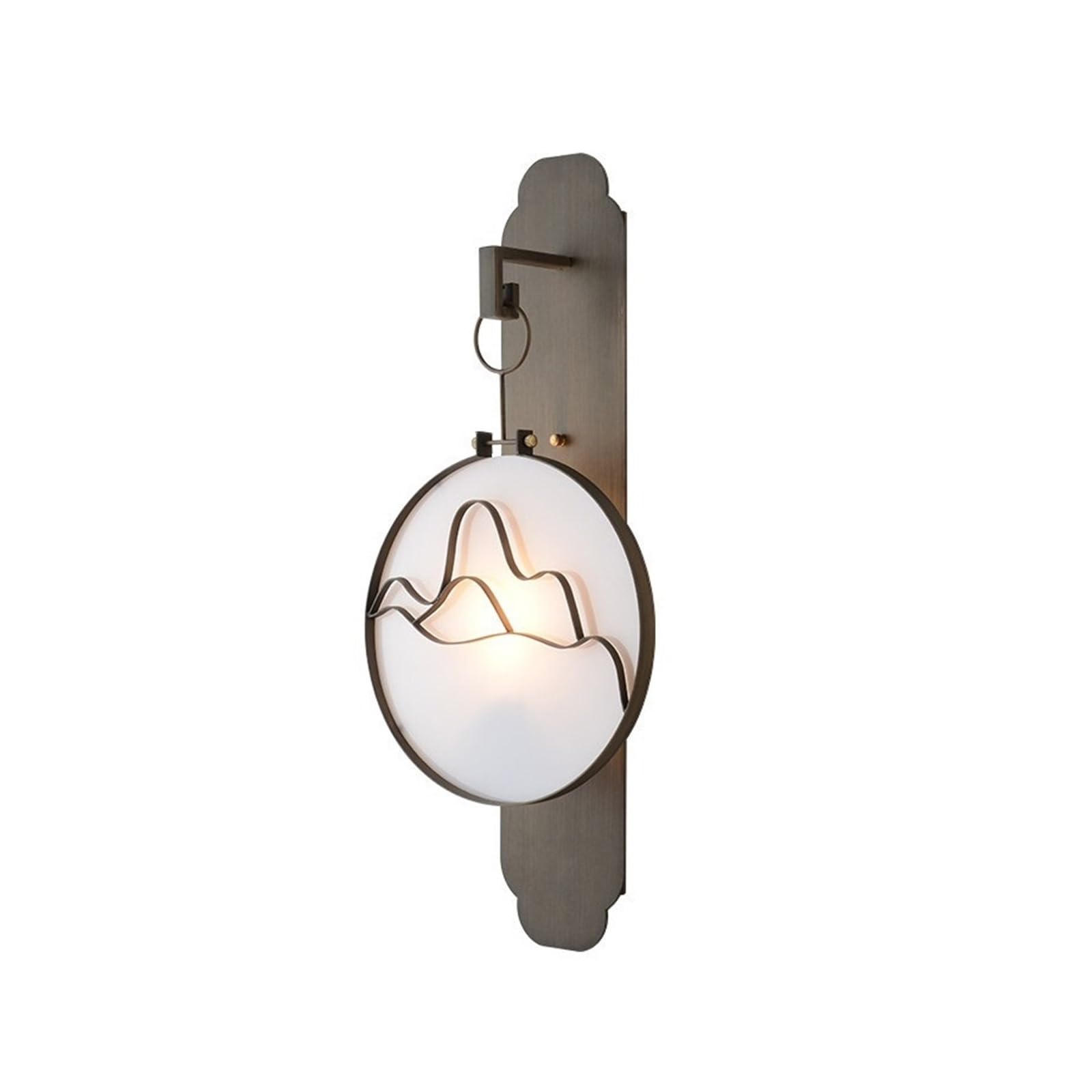 Wqqyu6hkf One Color Lights Minimalist Wall Lamp Hotel Wrought Iron Lighting Fixtures Lamps