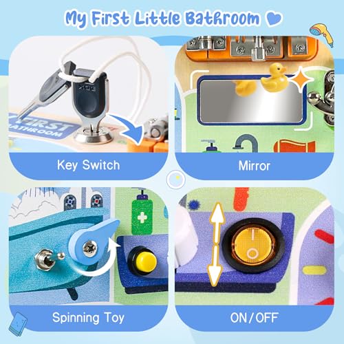 Busy Board Montessori Toys DROPS TO - image 2