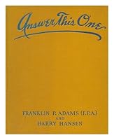 Answer This One : Questions for Everyone B000I8QXXM Book Cover