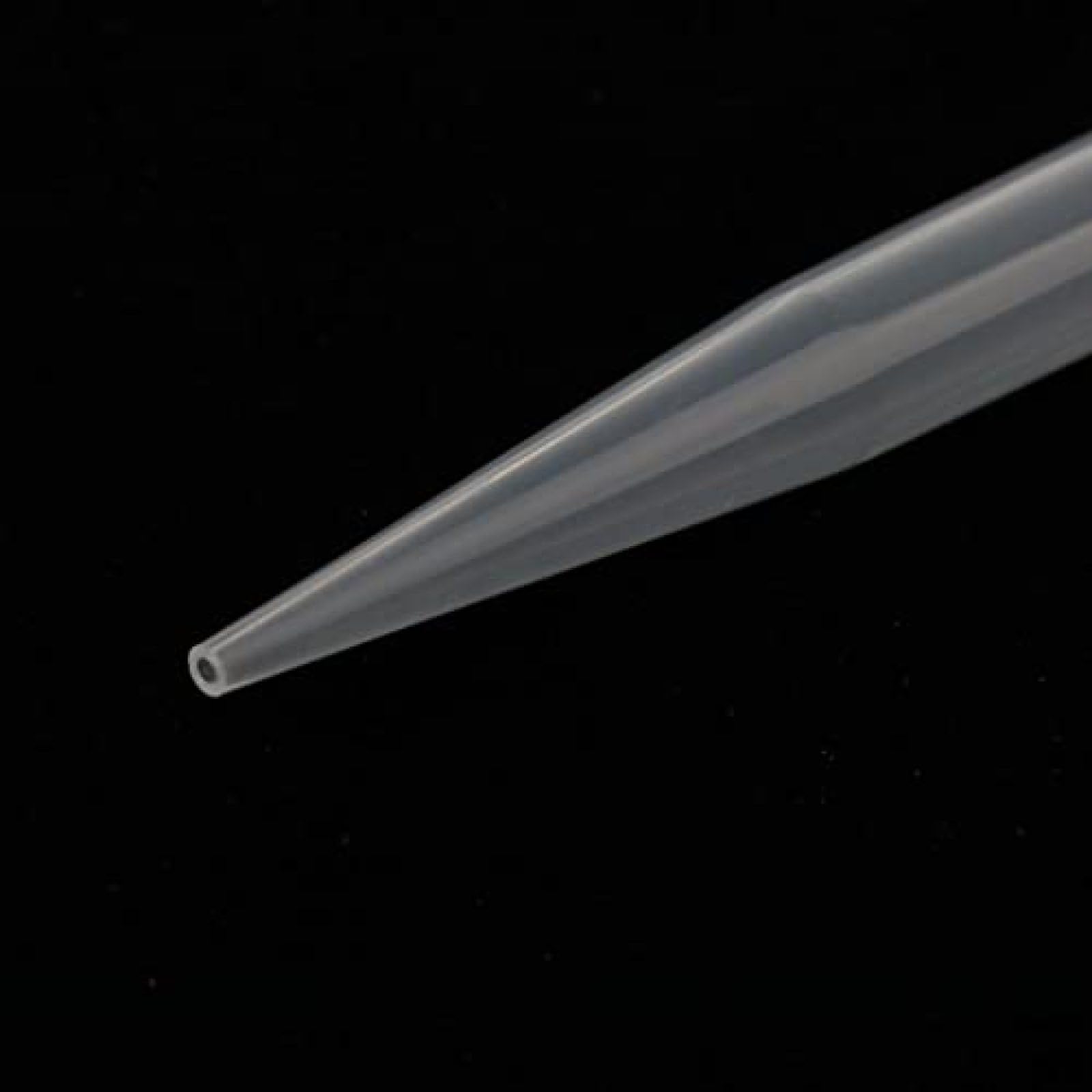 Przezroczyste końcówki do pipet 5 ml – 300 sztuk laboratoryjnych zakraplaczy do płynów, 9 x 140 mm do dokładnego pomiaru i dozowania w laboratoriach i klinikach