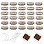 Light Brown U-Shape 30pcs