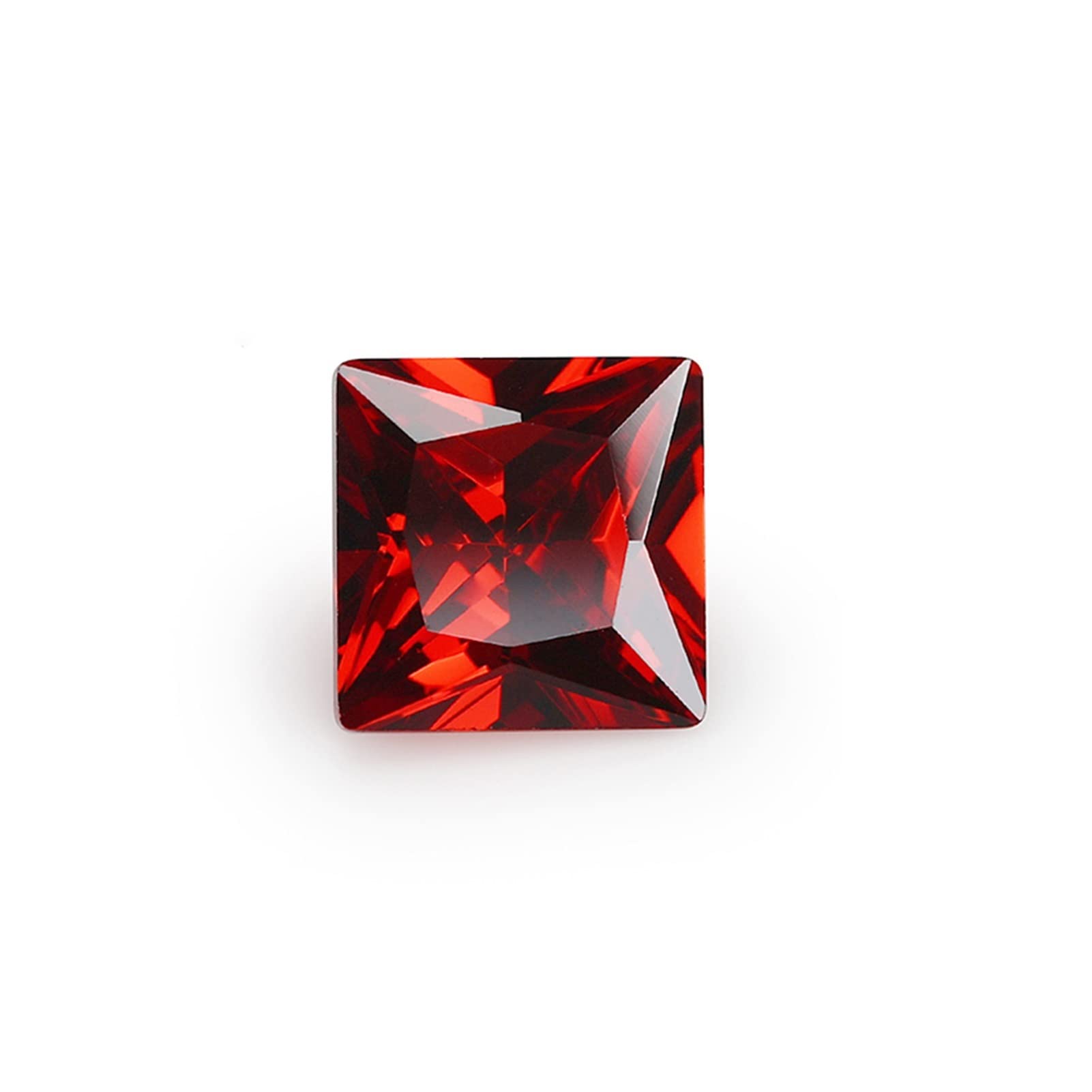Cristal de rubis naturel brut VVS corindon du Sri Lanka pour création de bijoux DIY.