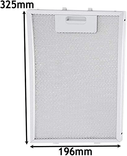 Preisvergleich Produktbild Spares2go Dunstabzugshaube aus Metall für Electrolux Ofen, Dunstabzugshaube, Dunstabzugshaube, Abluftventilator (325 x 196 mm)