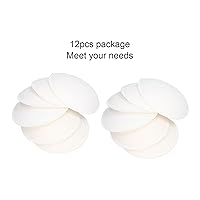 Vista 7 de Almohadillas para lactancia materna, 12 almohadillas reutilizables lavables para lactancia materna a largo plazo para lactancia materna para mujeres
