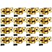 GELUOXI Aluminum Roller Rocker Arms Set Replacement for Chevy Small Block Gen I 262 265 267 283 302 305 1.6 Ratio 3/8