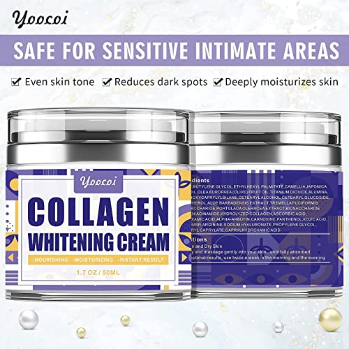 Yoocoi Intimate Area Dark Spot Corrector, Dark Spot Remover For Body, Collagen Underarm Cream With Hyaluronic Acid-Instant Results For Undеrаrms, Elbows, Chests, Knees And Privates-1.7 Oz #TOP2