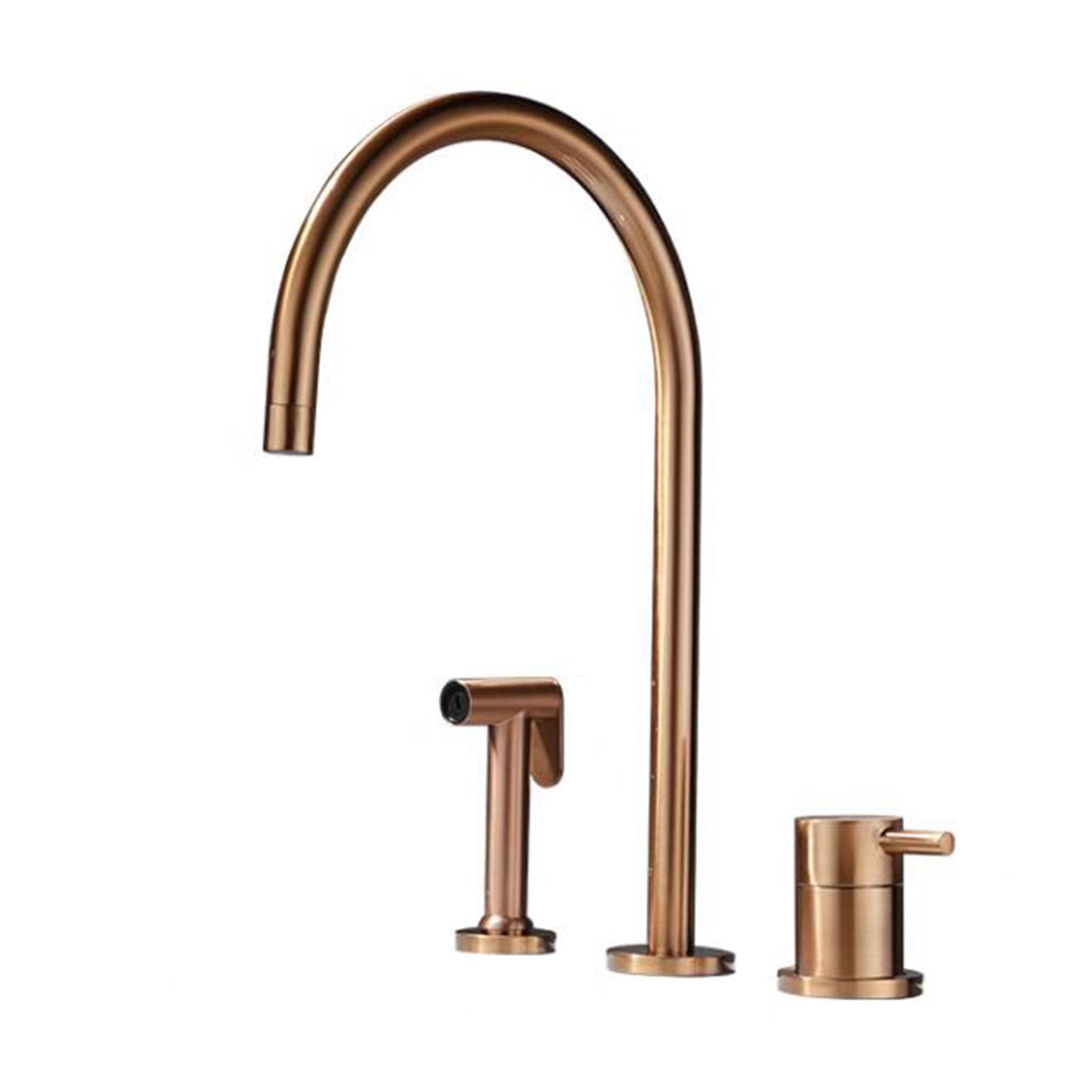 Mitigeur lavabo salle de bain 3 trous robinet laiton noir eau chaude froide