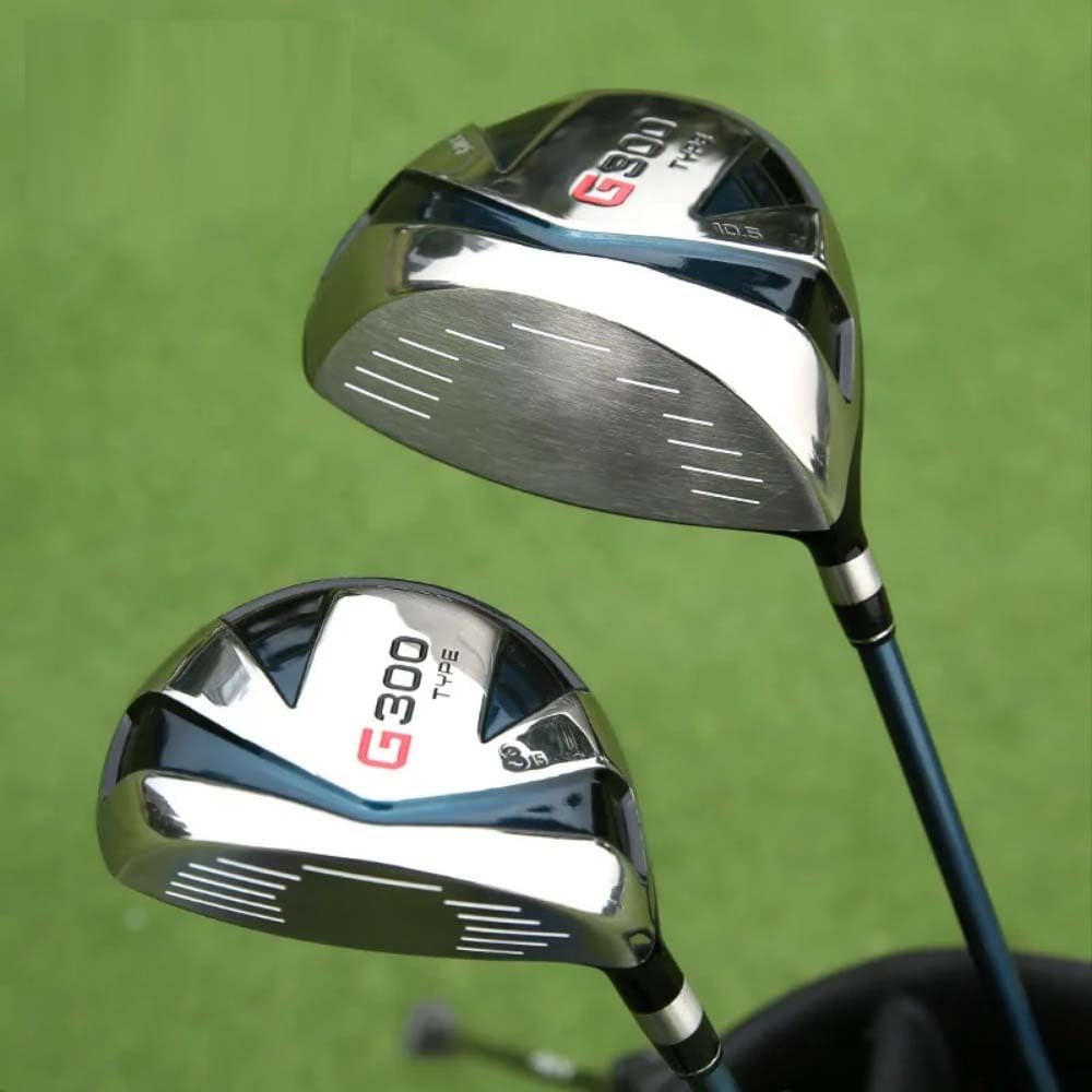 Zurdo/Derecho #1W/3W/5W Golf Driver Fairway Golf Club Luz de madera R/S eje de grafito para hombres y mujeres deportes al aire libre