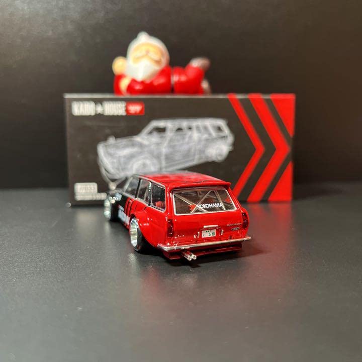 Amazon.co.jp: 1/64 MINI GT 街道ハウス ダットサン 510 ワゴン