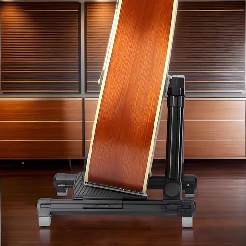 Stand de guitare pliant réglable et stable pour basse et ukulélé