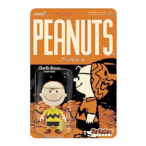 Super7 Peanuts Masked Charlie Brown - 3.75 In Scale Reaction Figure #TOP14