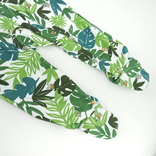 Image of HonestBaby Baby 2-Pack Organic Cotton Footed Pajama Sleep & Play