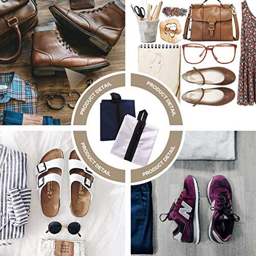 BESPORTBLE 2 Pcs Saco de Sapato de Viagem Bolsas de Sapato PortÃ¡teis Sacos de Organizador de Sapato