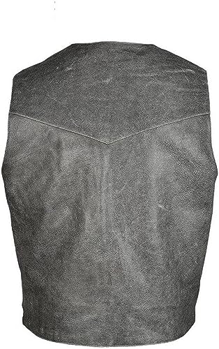 STS Ranchwear mens Lightweight Classic Leather VestLightweight Classic Leather Vest2