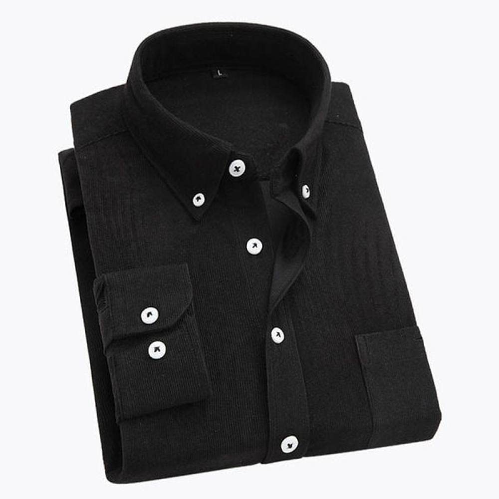 Camicia Calda Da Uomo,Camicia Da Uomo A Maniche Lunghe Calda E Spessa Calda Morbida Con Tasca Casual Camicia Casual Da Esterno Morbida E Confortevole Adatta Per La Primavera, L'Autunno E L'Inverno