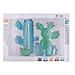 5D Full Drill Diamond Painting Kit, DIY Diamond Rhinestone Painting Kits for Adults and Children Embroidery Arts Craft Home Decor 14 x 10 inch (2PCS Cactus)